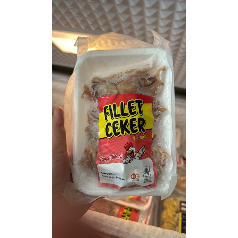 

Fillet ceker (tanpa bumbu) Kemasan 250gr