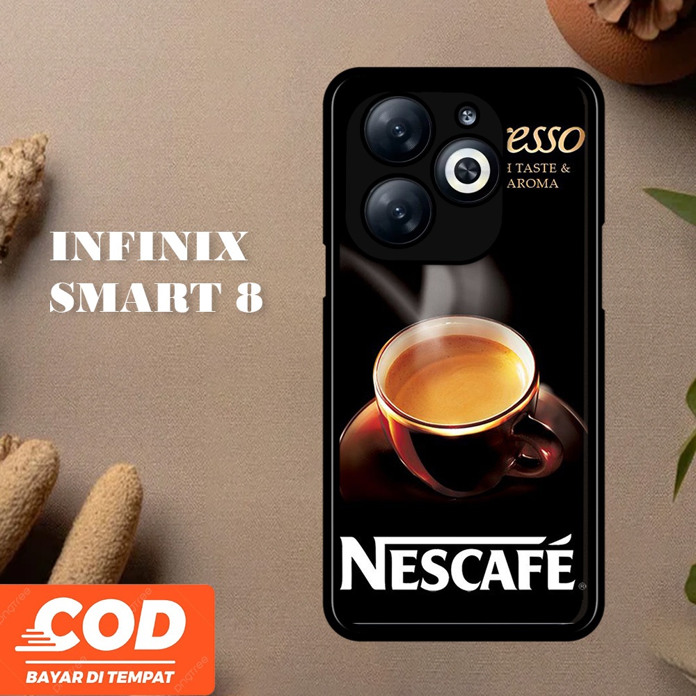 [A23] CASING KOPI INFINIX SMART 8 CASE HANDPHONE INFINIX SMART 8 CASING KEREN VIRAL CASE KOPI TERBAR