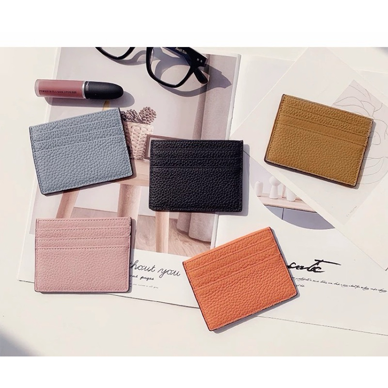 card holder kulit wanita import