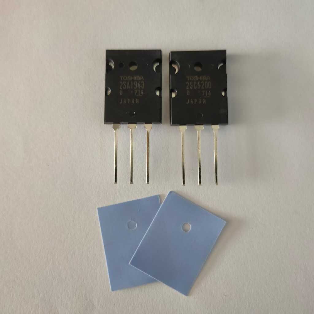 Transistor 1943 5200 SA1943 SC5200 ORI Toshiba seri 714