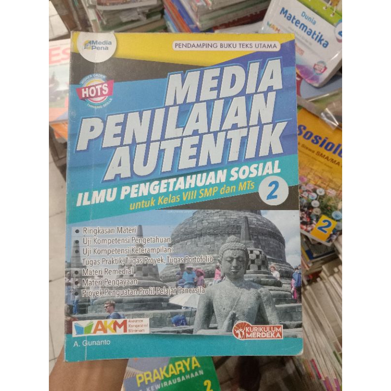Media Penilaian Autentik IPS 8 SMP.AKM.Kurikulum Merdeka.