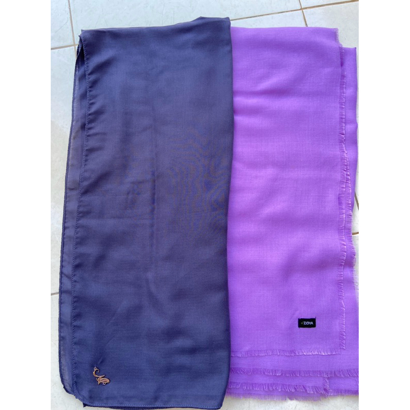 Hijab Segi 4 Zoya Preloved