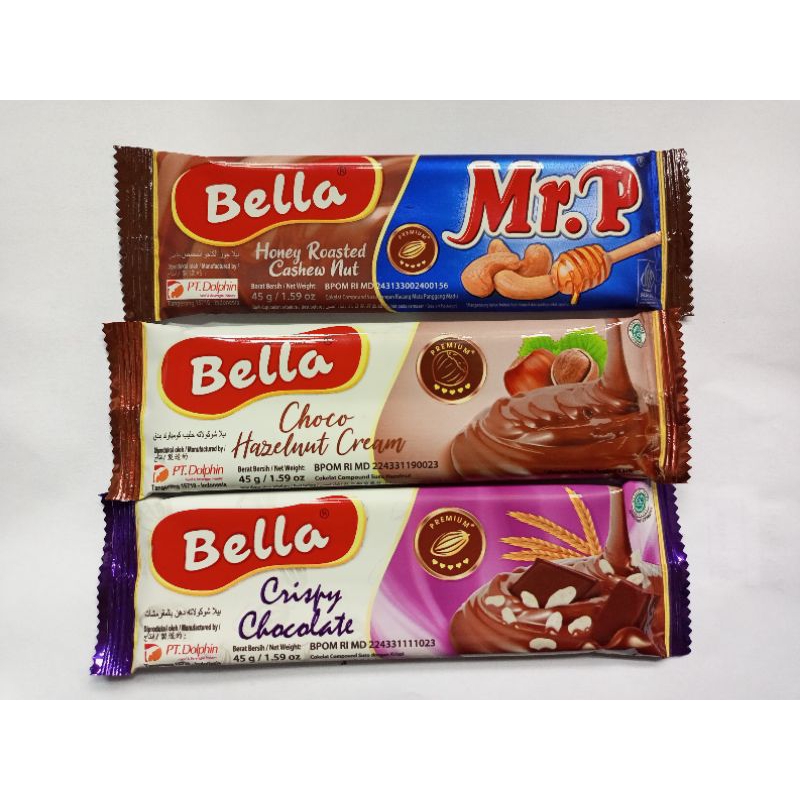 

Bella Mr.p coklat honey roasted mix rasa seperti di gambar