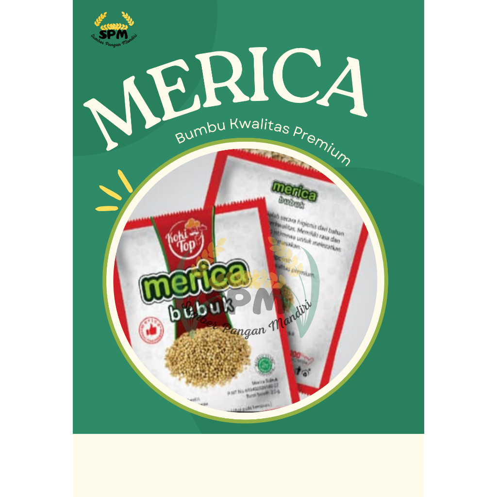 

Merica Bubuk/ Koki Top/ Bumbu Masak