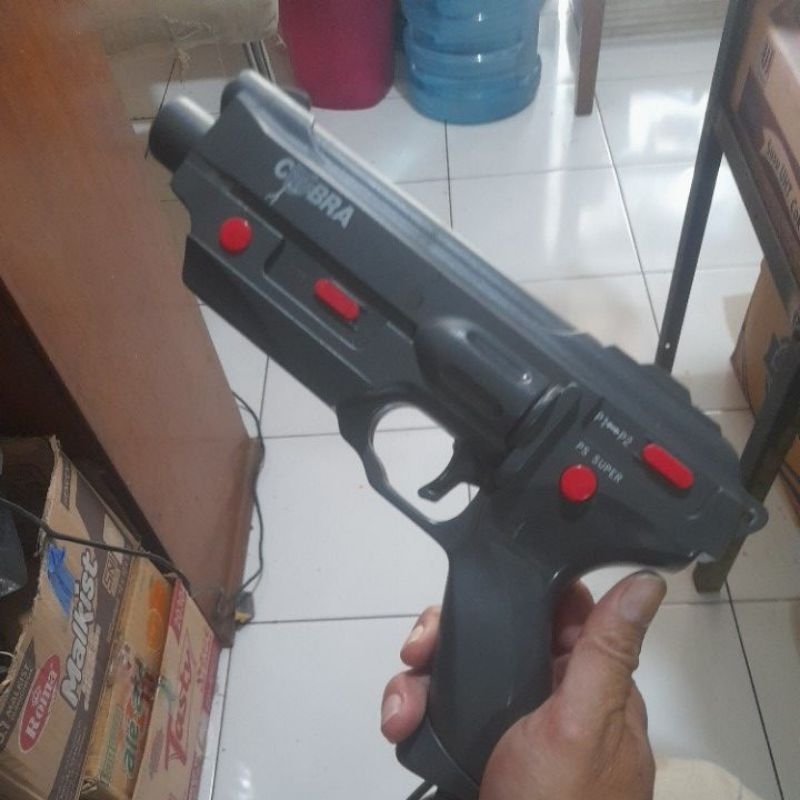 pistol guncon cobra buat ps1