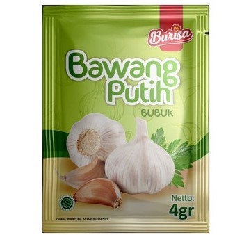 

Burisa Bawang Putih Bubuk 4gr @rtg (12 pcs)