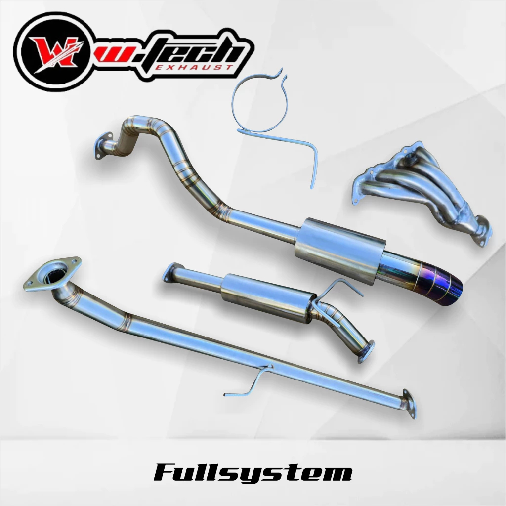 W.TECH Knalpot Mobil Avanza Xenia Rush Terios Fullsystem Valvetronic