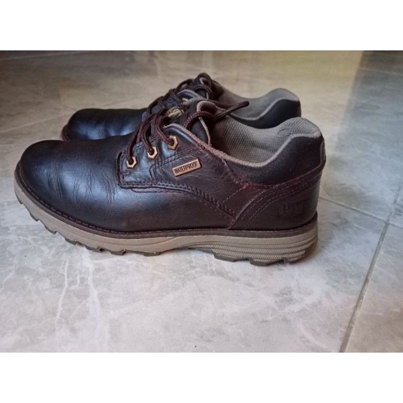 sepatu kulit Caterpillar original 100%