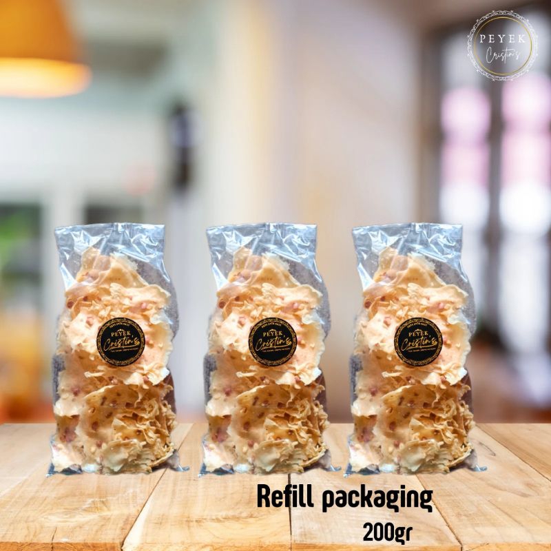 

peyek cristins rempeyek kacang hijau REFILL