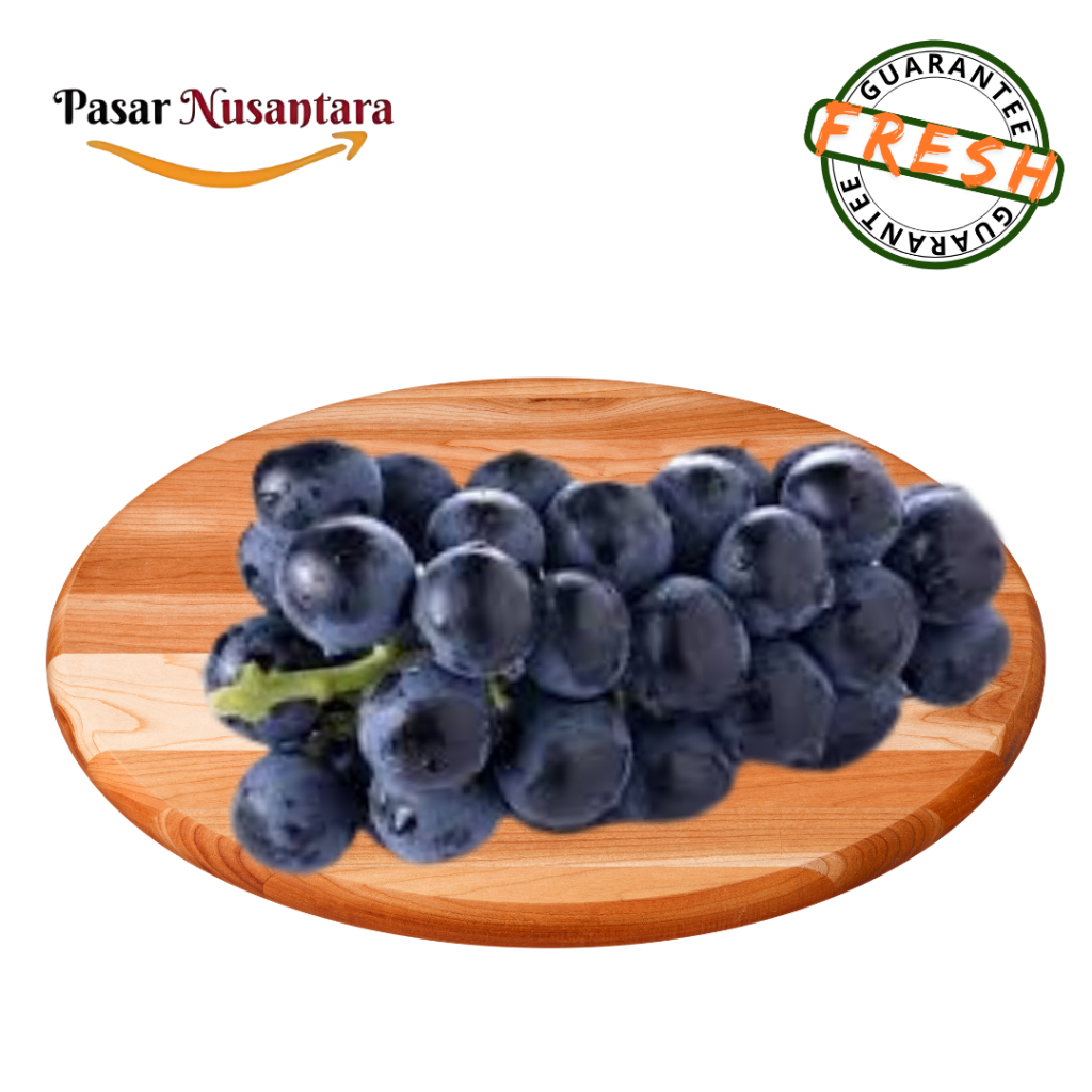 

Buah anggur hitam per 500 gr - Pasar Nusantara