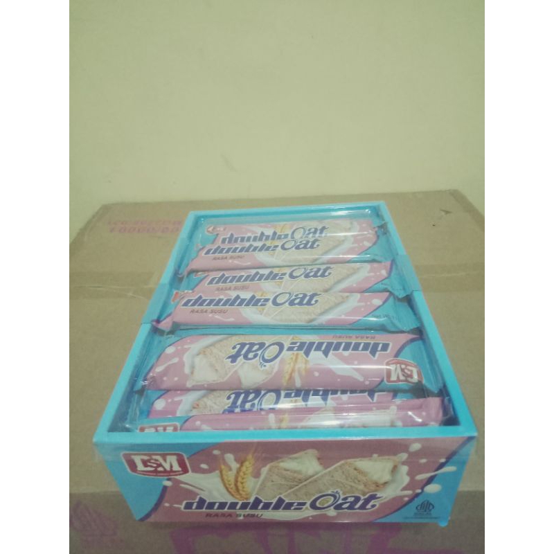 

DSM Double Oat Rasa Susu ISI 30 PCS