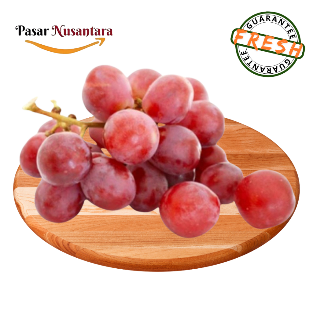 

Buah anggur merah per 500gr - Pasar Nusantara
