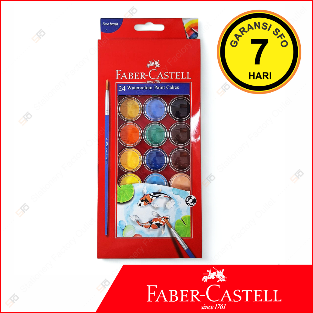 

Cat Air Paint Cake Faber Castell isi 24