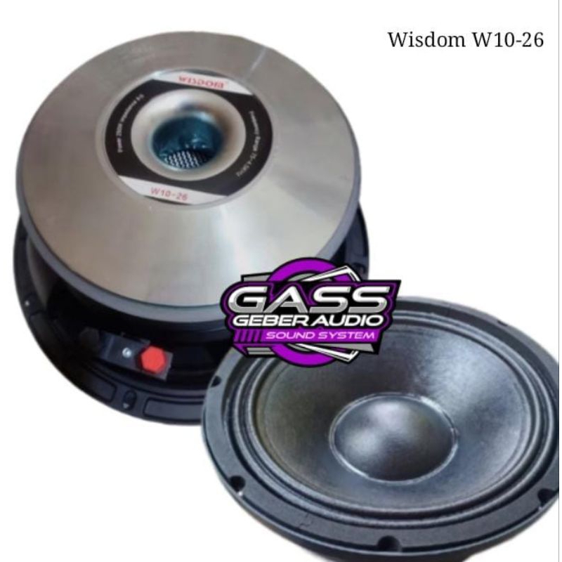 Speaker 10 inch WISDOM W10-26