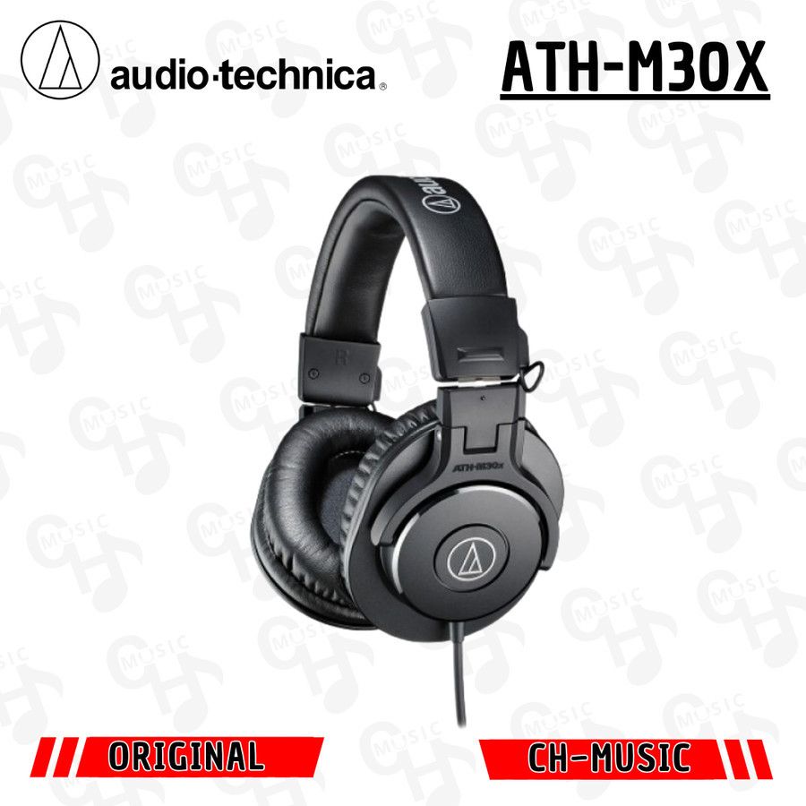 Audio Technica ATH-M30x Professional Monitor Headphones ATH M30x