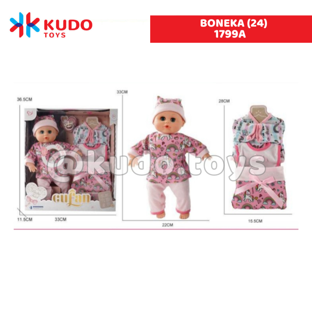 MAINAN ANAK BONEKA BAYI 1799A