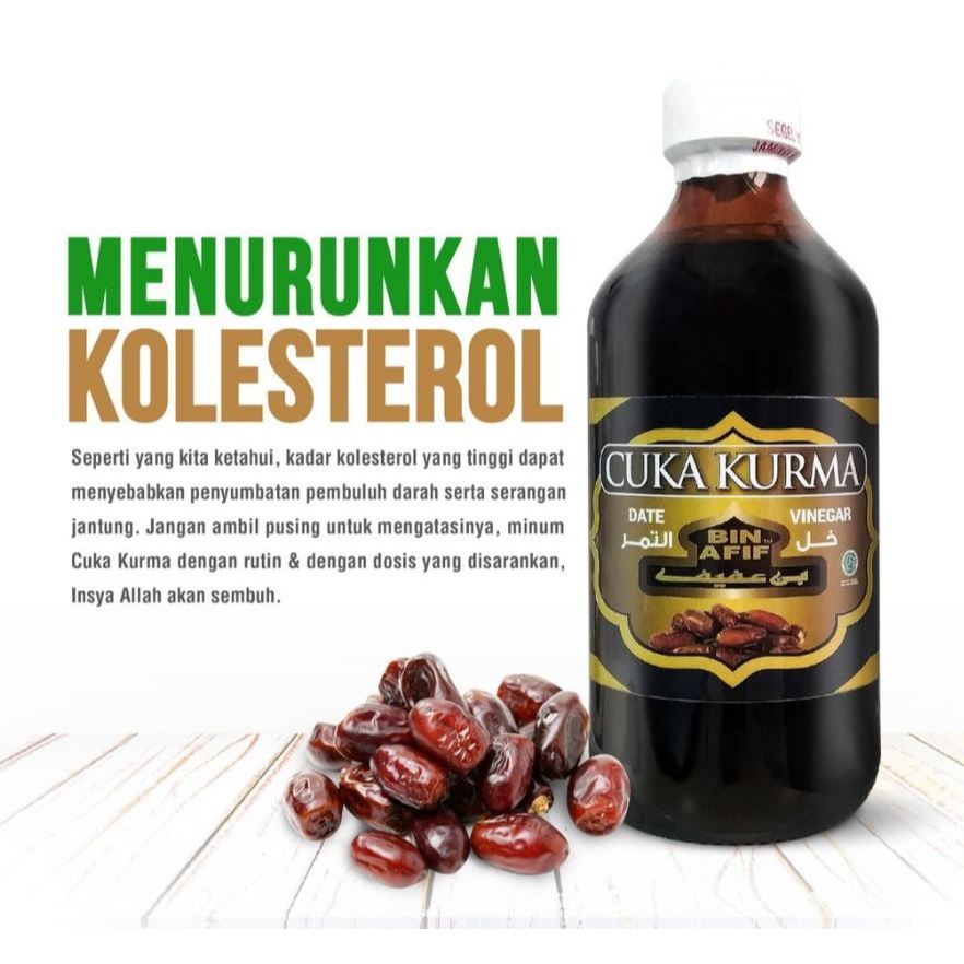 

Cuka Kurma Bin Afif 310ml