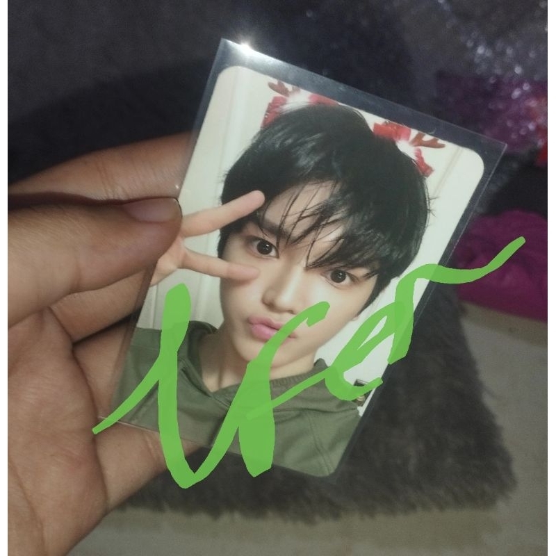 Photocard PC Taeyong Pink Christmas NCT 127