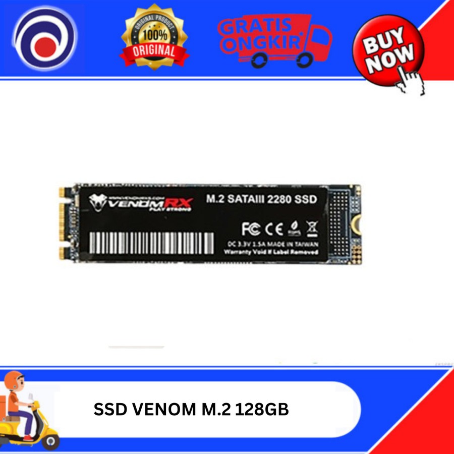 SSD VENOM M.2 SATA 3 128GB