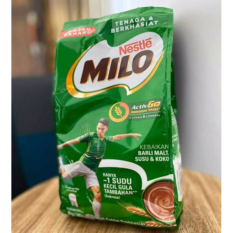 

MILO MALAYSIA ORIGINAL KEMASAN BARU 900gram , 400gram