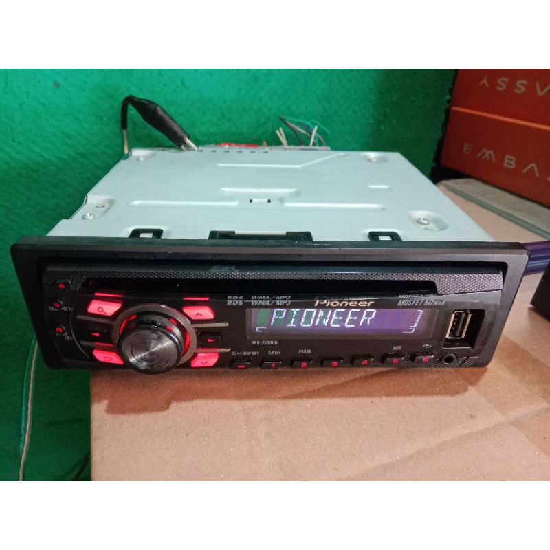 headunit single pioner usb