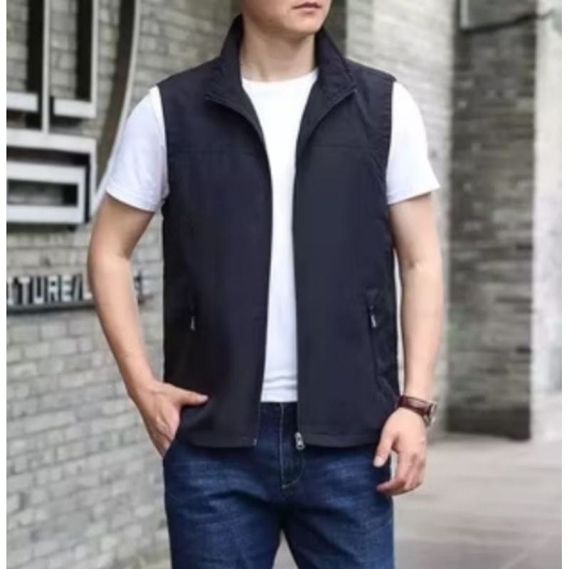 Rompi pria/Rompi outdoor pria/Rompi kasual