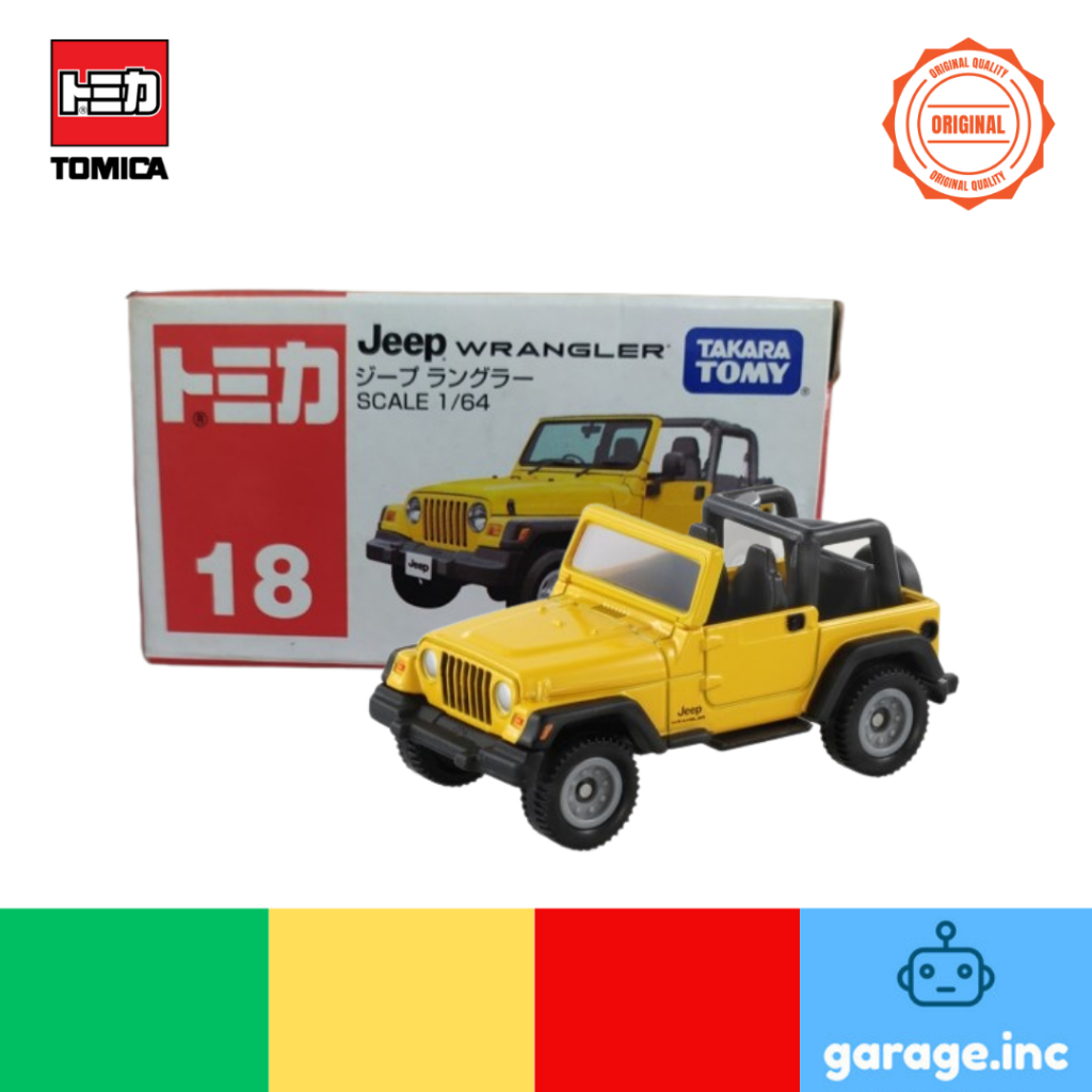 Tomica No:18 "Jeep Wrangler"
