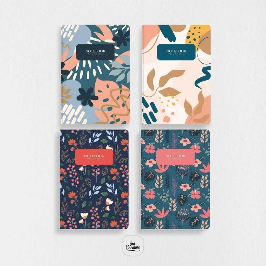 

INA CREATIVE Notebook FLORA Hardcover Diary book journal book