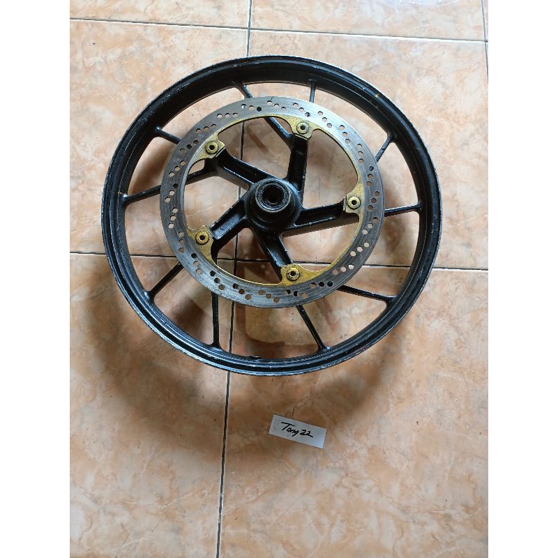 velg racing depan Suzuki Shogun sp 125 old original