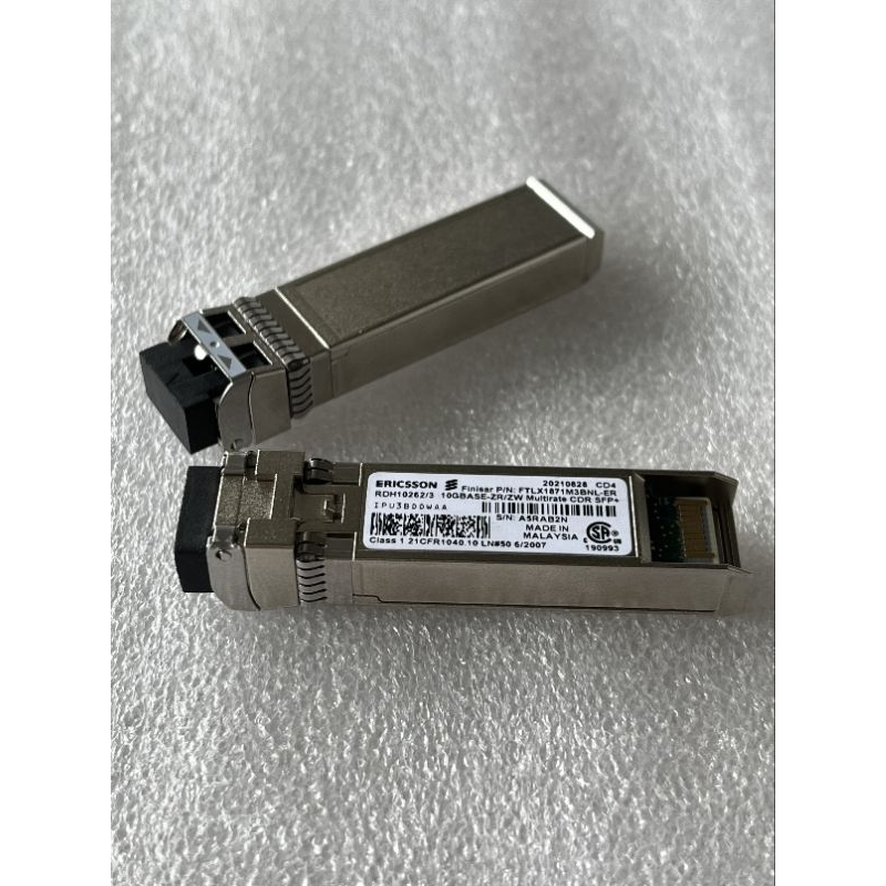 SFP+ 10G ZR 80KM 1550nm LC Duplex Singlemode Ericsson/FINISAR SFP+ ZR