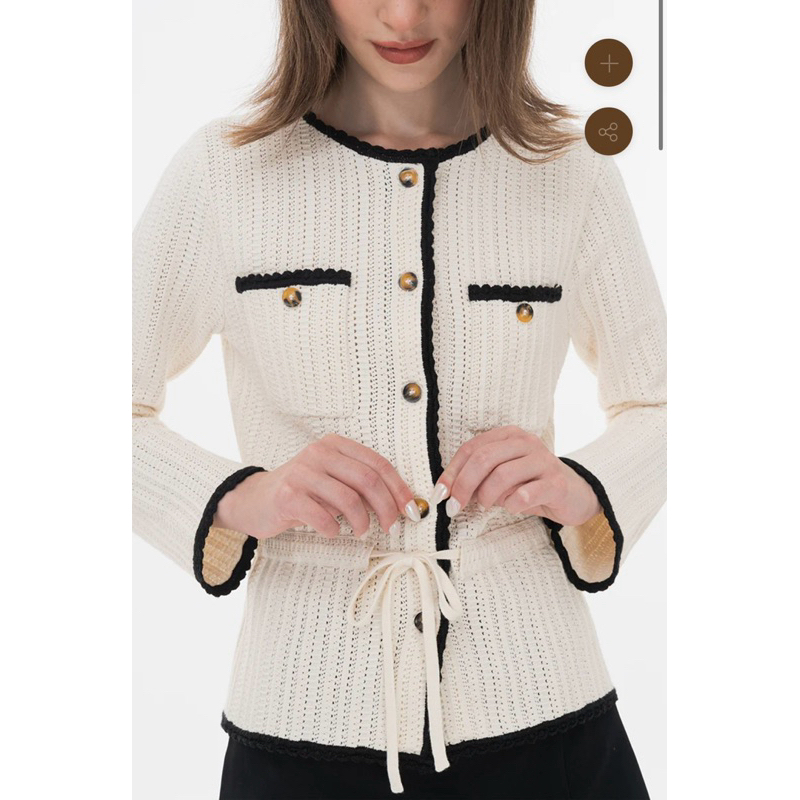 DUMA - Mariza Cardigan Cream