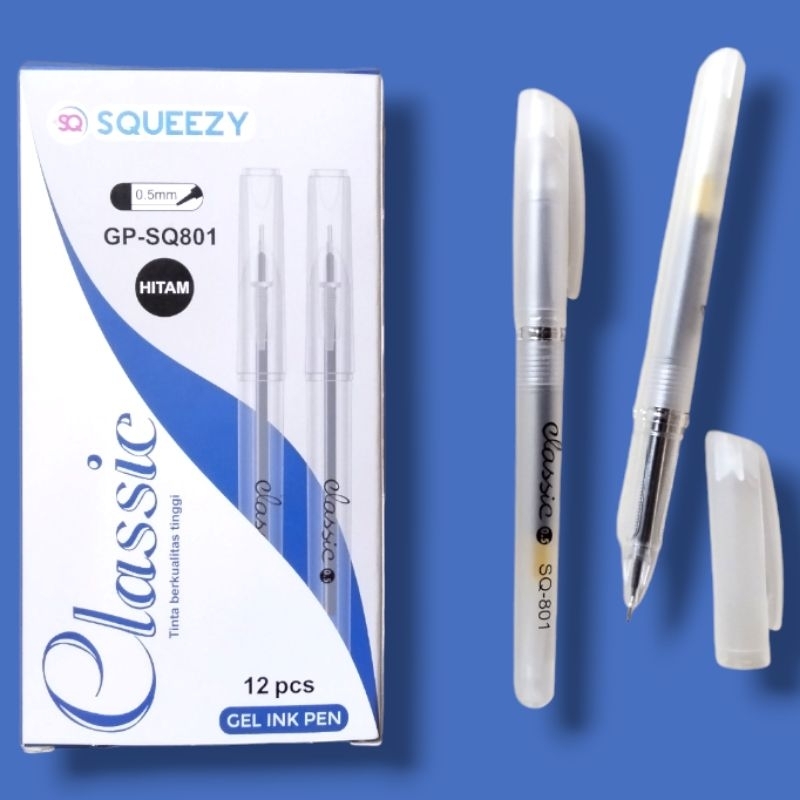 Pen Gel Classic Squeezy GP-SQ801