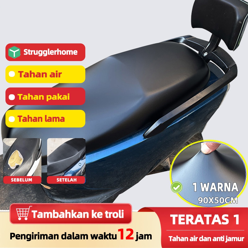strugglerhome sarung kulit jok motor kulit jok motor vixion kulit jok motor mbtech sarung kulit jok 