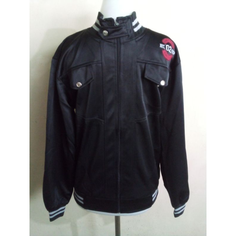 Jaket Varsity/Jaket Base Ball Hitam/Jaket Pria