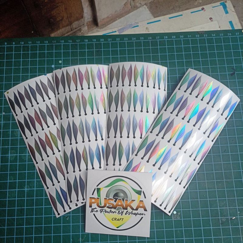 

Sirip Ikan Model 2 Buat Jigs isi 25 pasang
