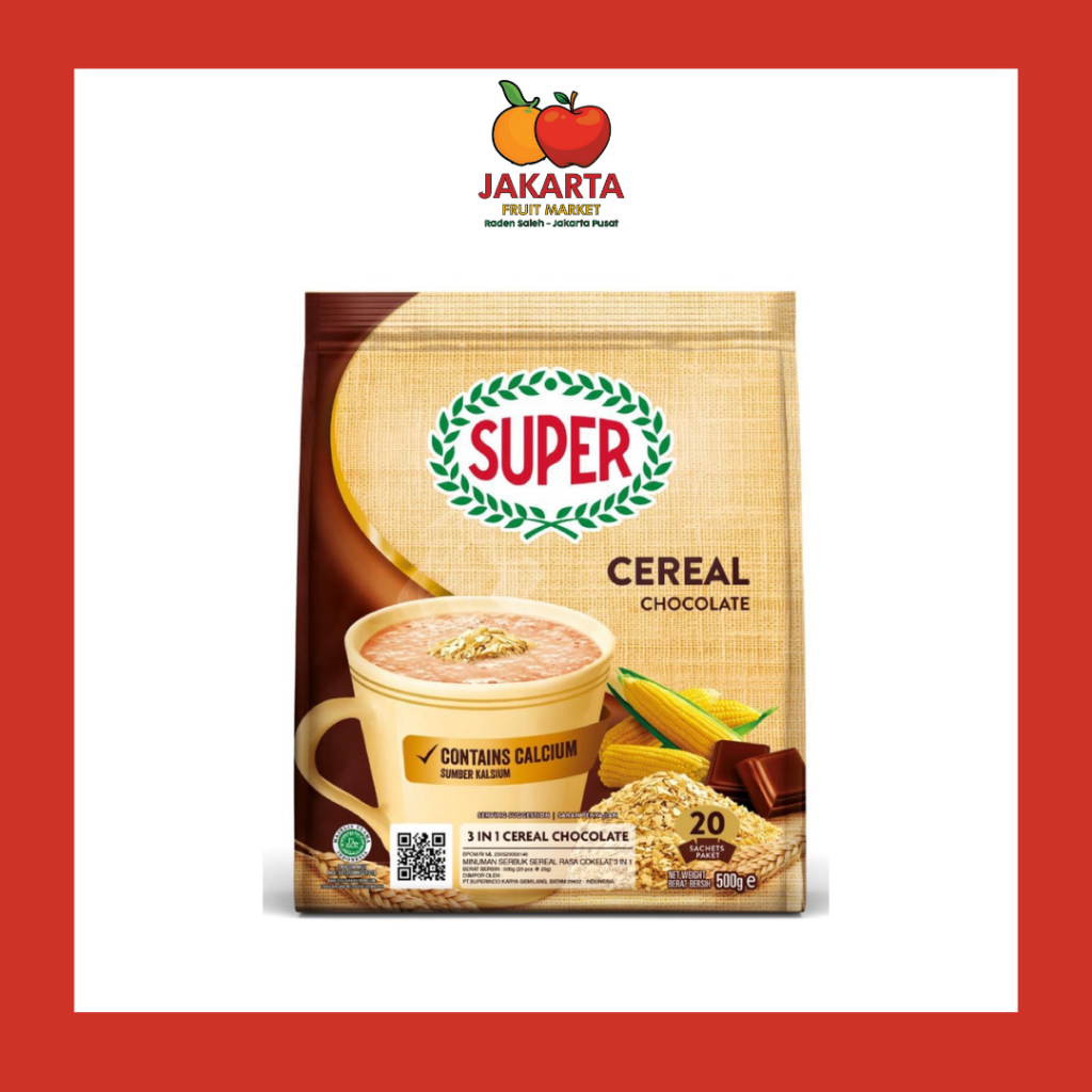 

Super 3 IN 1 cereal chocolate 500g