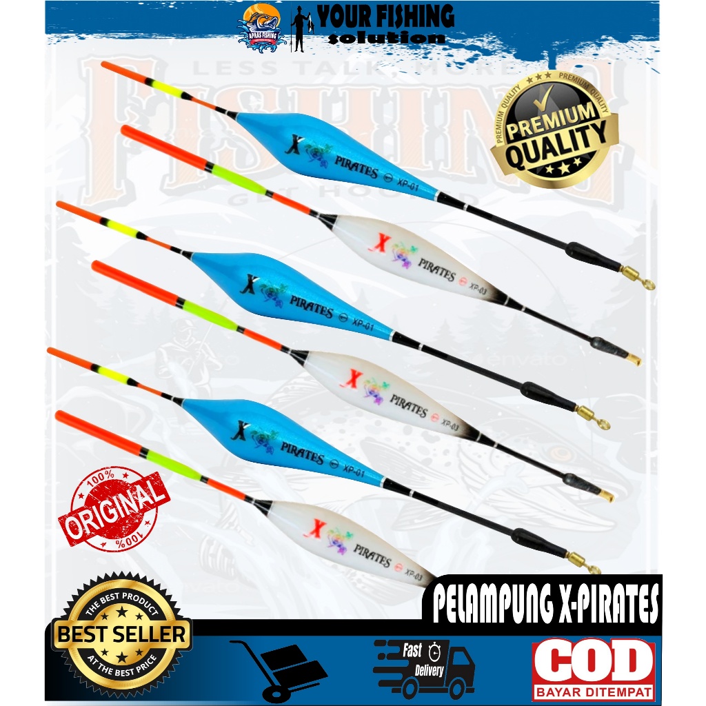 PELAMPUNG PANCING/KAMBANGAN X-PIRATES ANTI BADAI MURAH