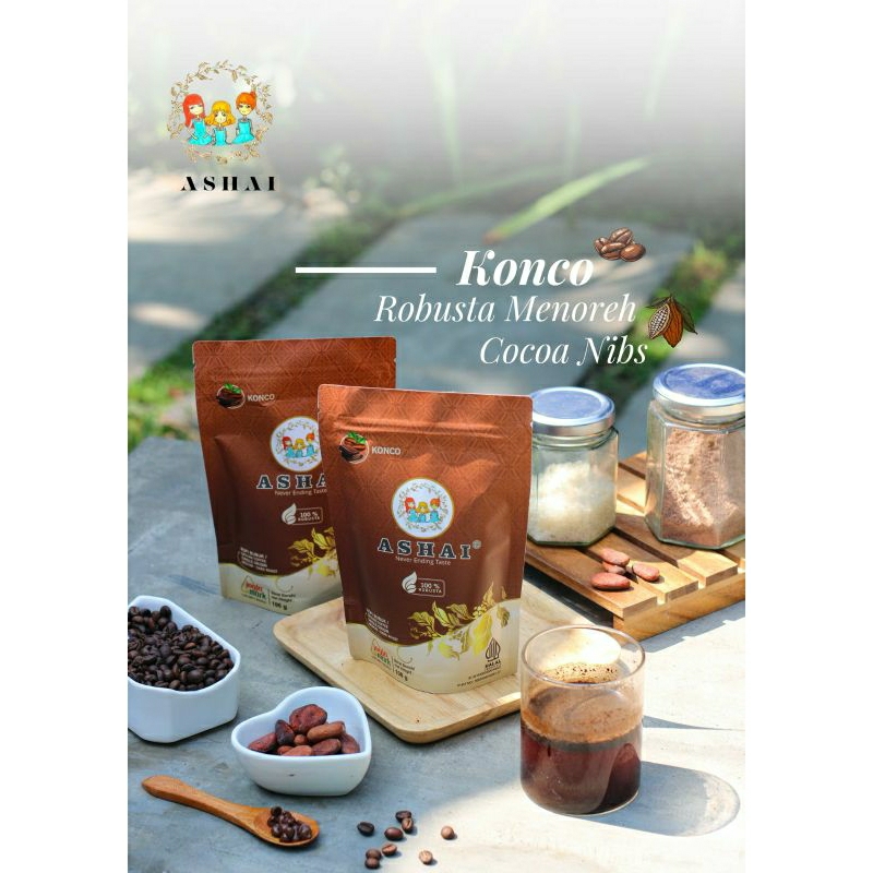 

Kopi Robusta Menoreh ASHAI Varian Konco 100 g