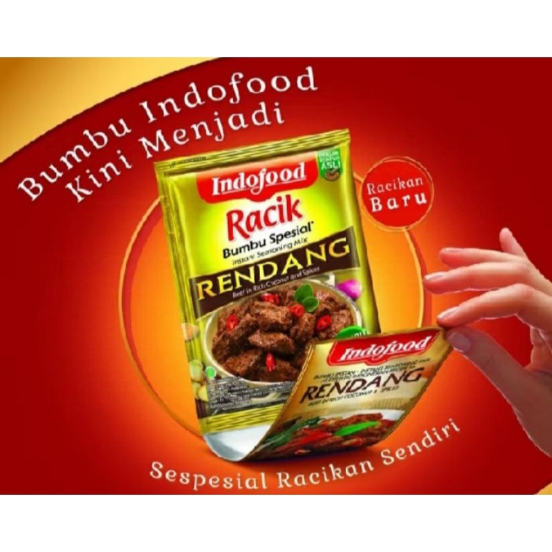 

Indofood Racik Bumbu Rendang 50gr