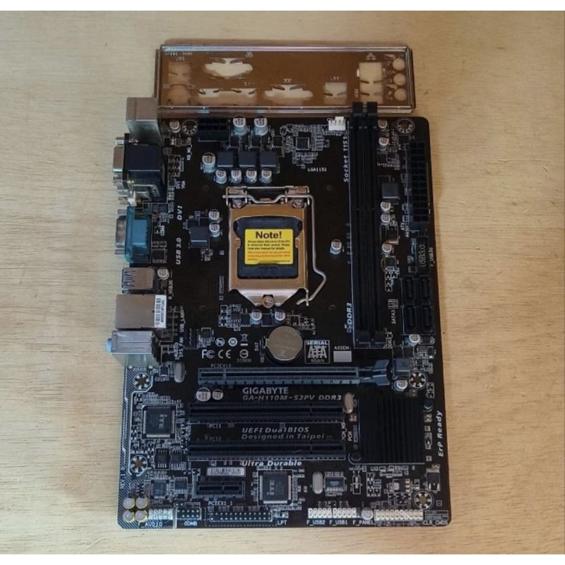 MOBO/MOTHERBOAD GIGABYTE H110 LGA 1151 DDR3