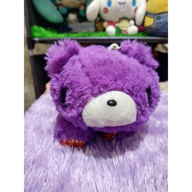 Boneka purple gloomy bear