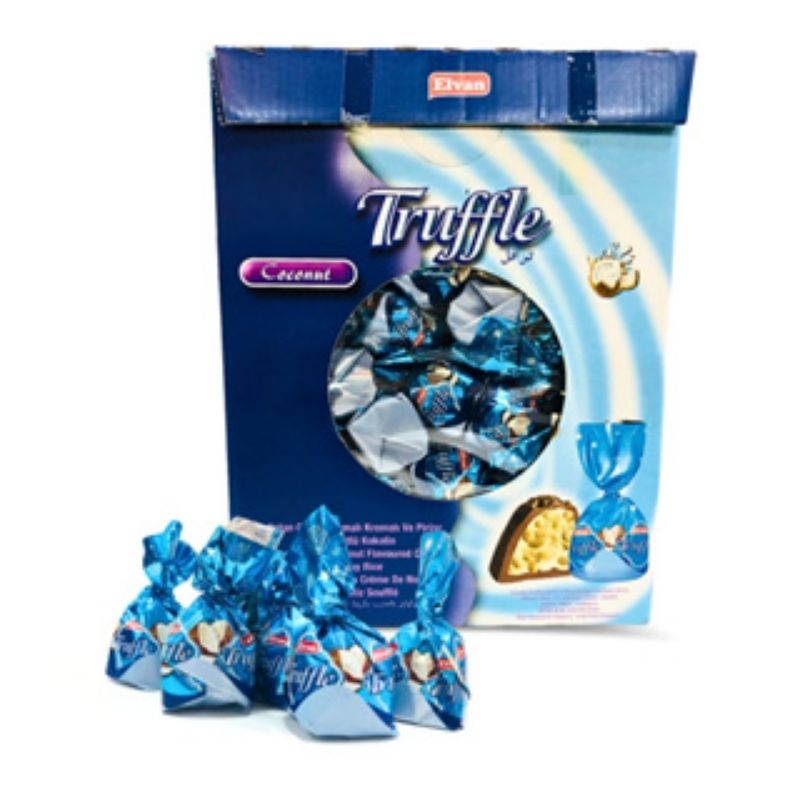 

COKELAT TRUFFLE COCONUT 1.8 KG - COKLAT TRUFFLE BOX 1.8 KG RASA COCONUT