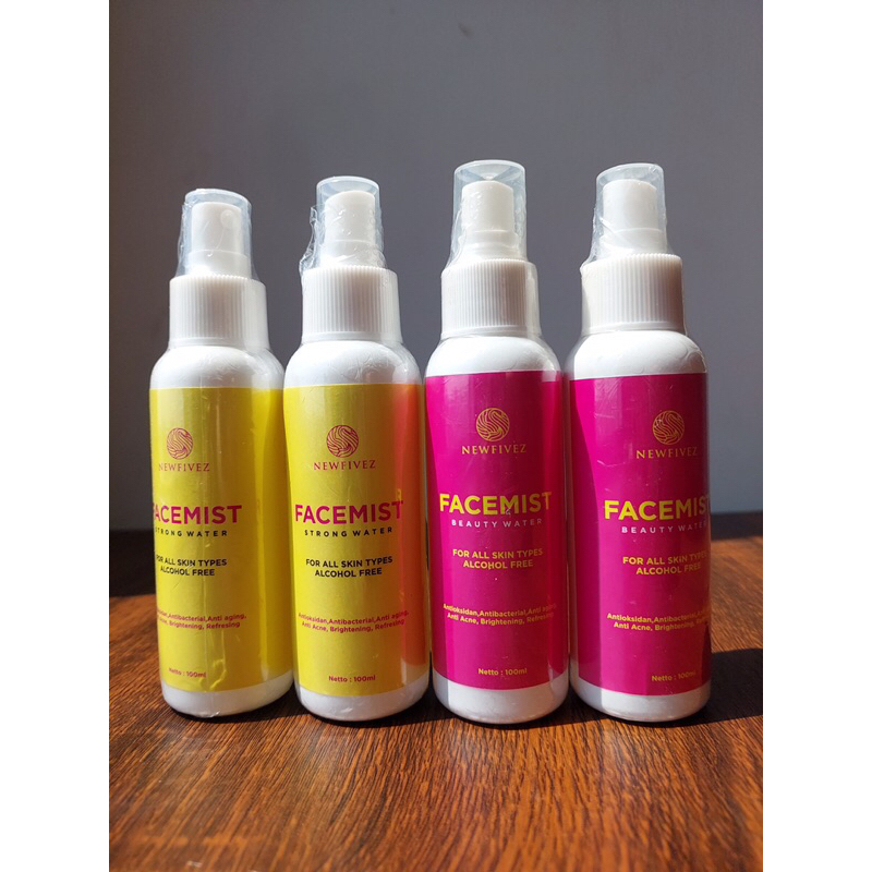New Fivez Skincare Facemist strong water & beauty water