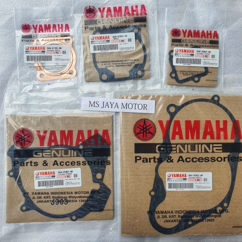 PAKING PERPAK GASKET FULLSET KOMPLIT ORI YAMAHA F1ZR FIZR F1Z R FIZ R PAKING BLOK BAWAH ATAS MAHNET 