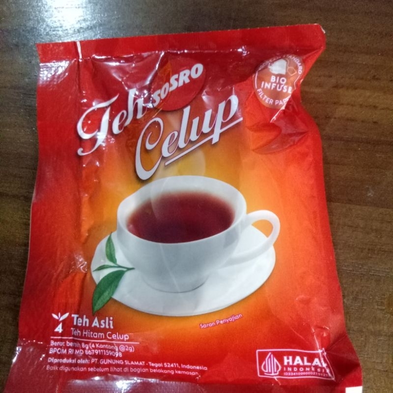 

Sosro Teh Celup Sachet Isi 4