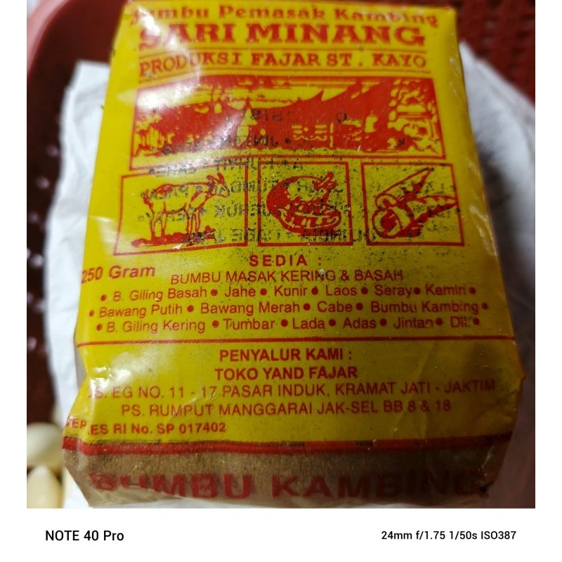 

SARI MINANG KAMBING