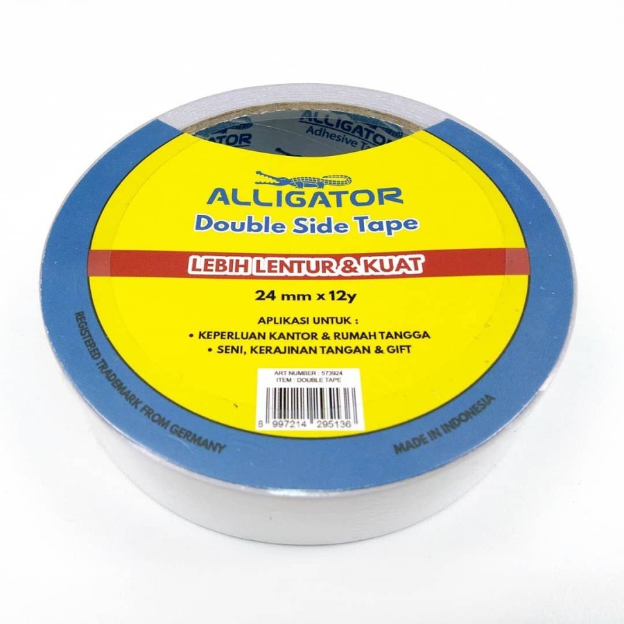 

TBMO ALLIGATOR DOUBLE TAPE 24MMX12Y SHRINKING - 573924