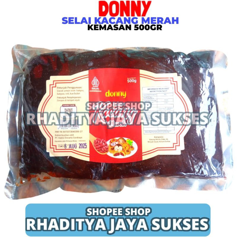 

Isian Filling Selai Kacang Merah 500g Donny