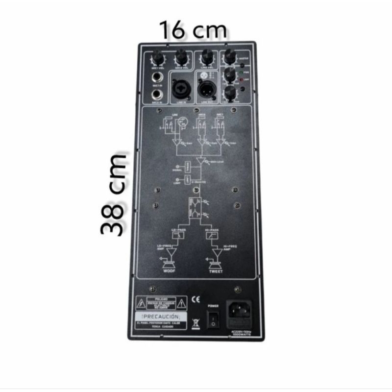 Power Kit Aktif / Mesin Aktif Model JBL EON Bisa Buat 2/3 Way 1000 Watt