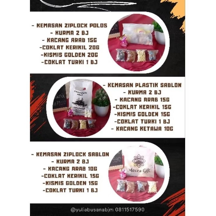 

paket oleh oleh umroh dan haji 12rb